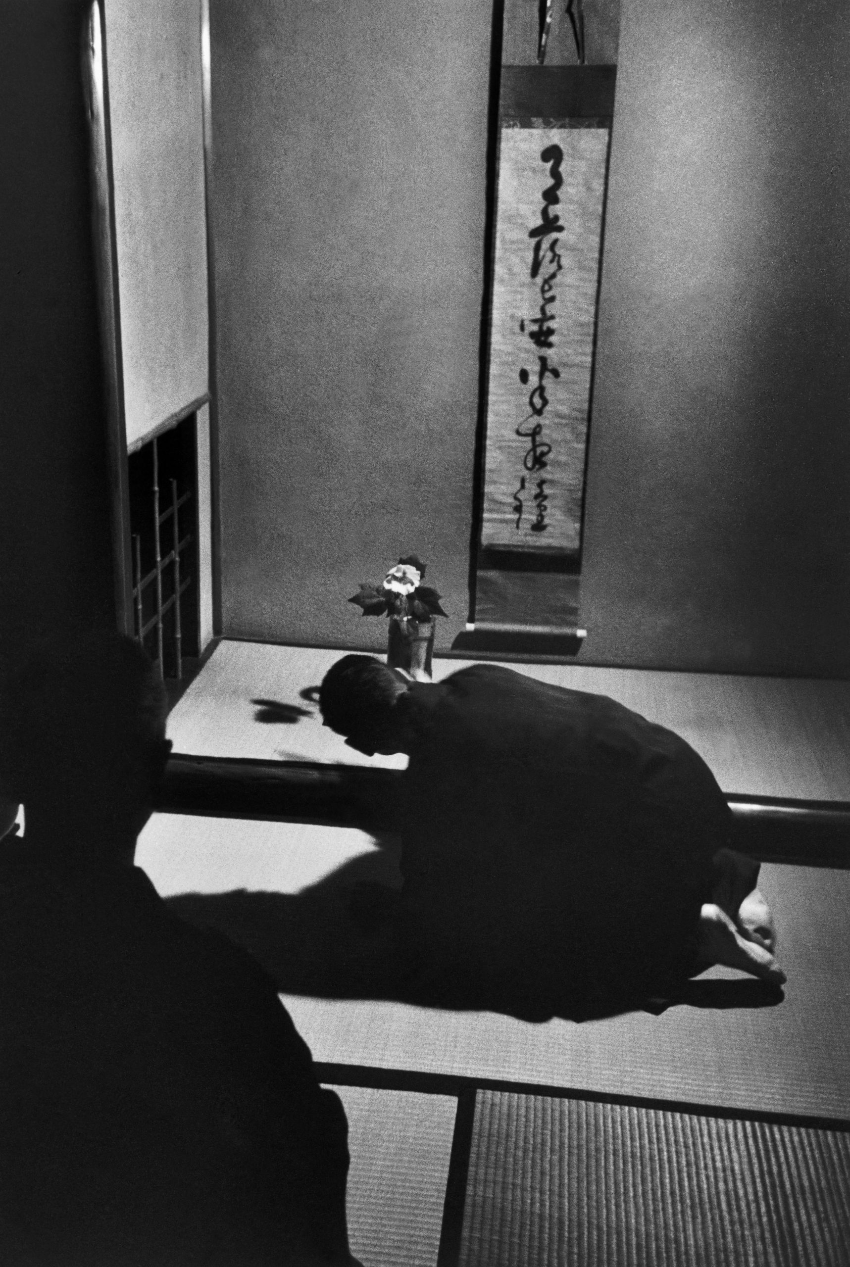 Япония 1951. Вернер Бишоф фотограф. Japan 1951. Япония токонома фото.